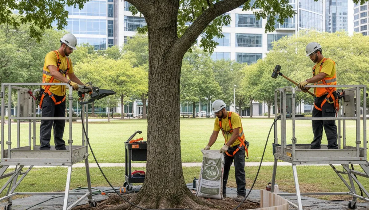 Root protection service in Ogden, UT for healthier trees and stressed roots