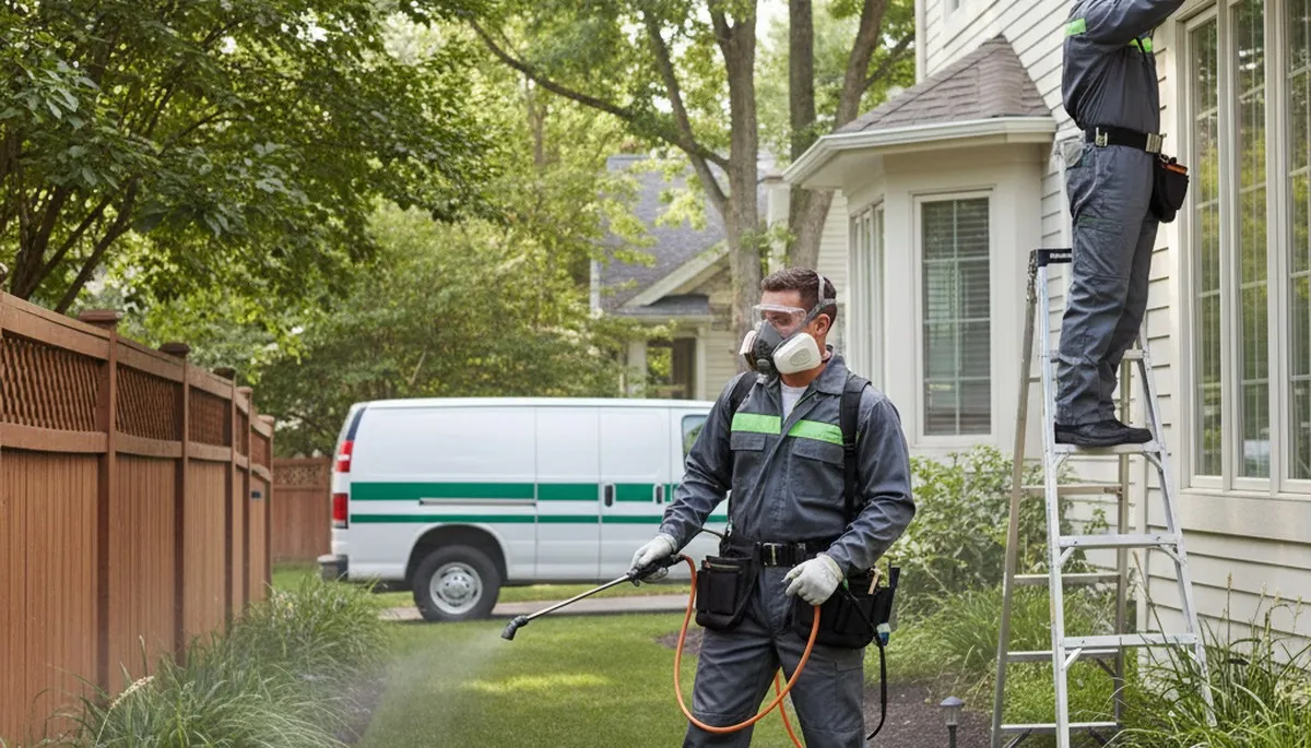 Ogden, UT tree service crew providing tick control for safer yards and outdoor spaces